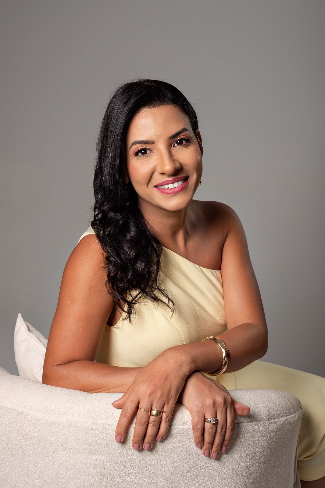Retrato da Dra. Olívia Rocha, ginecologista e obstetra